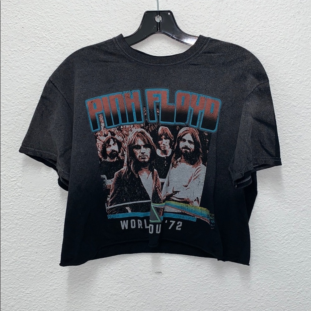 True Vintage - Pink Floyd retro crop top